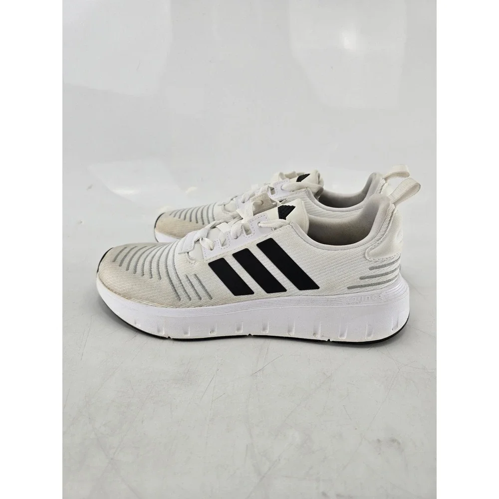 Adidas EQ21 Run Running Shoes Mens 7 White Black IG7294 - Good